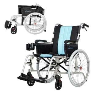 Foldable Portable Lightweight Wheelchair for Adults
