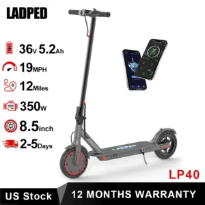 4 Speed Foldable Electric Scooter for Adults