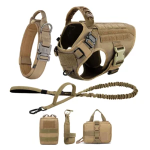 Harness Vest & Leash Set for Training/Walking Large Dog